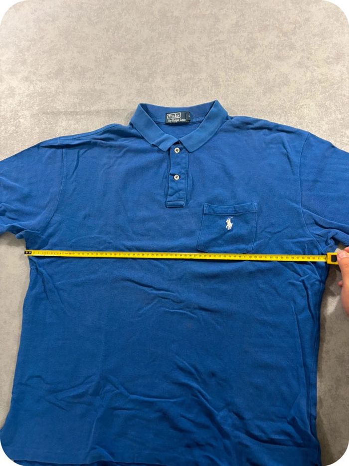 Ralph Lauren Bleu logo brodé blanc taille XL💙🤍 - photo numéro 11