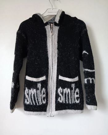Gilet à capuche "Smile" - 6 ans - Magic Girl