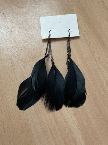 Boucles d’oreilles plumes