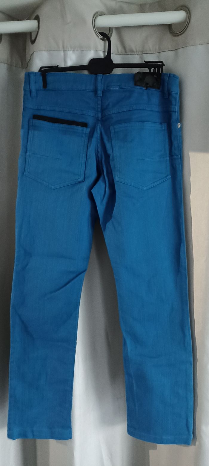 Pantalon jean bleu Dior fille 12 ans - photo numéro 2