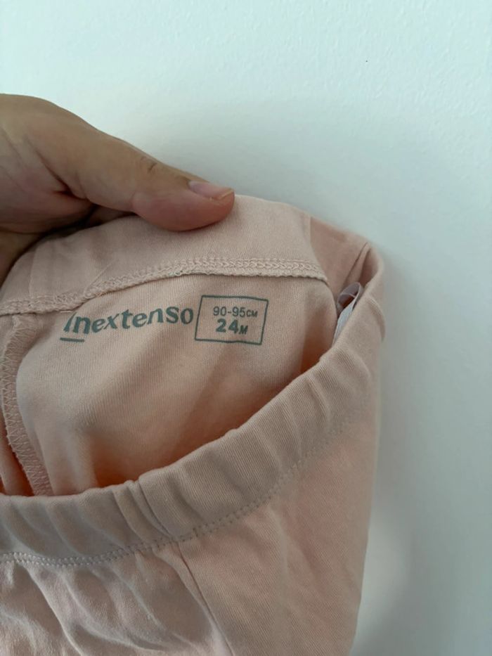 🍐🐌 Ensemble T-shirt & Pantalon In Extenso – 24 mois  90/95 cm – Très bon état - photo numéro 3