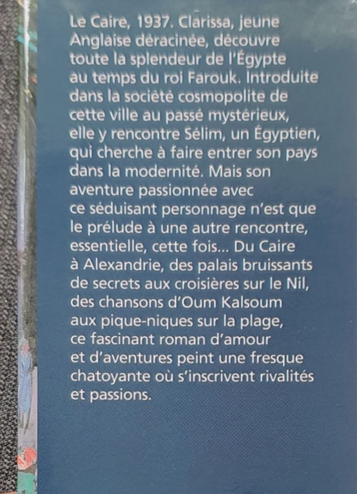 Roman d'amour "Les nuits du Caire" / Dominique Marny - Éditions France Loisirs GF - photo numéro 2