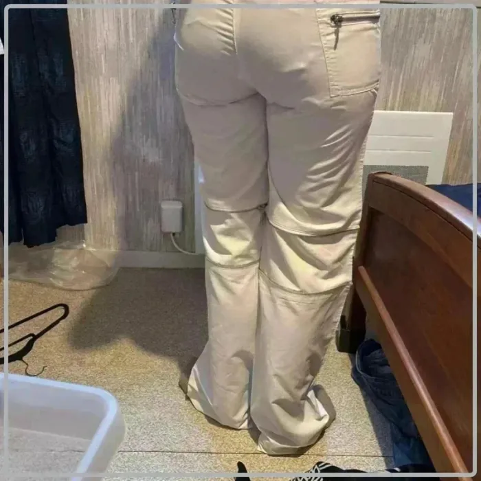 Pantalon  blanc  taille 3  petit 40 - photo numéro 2