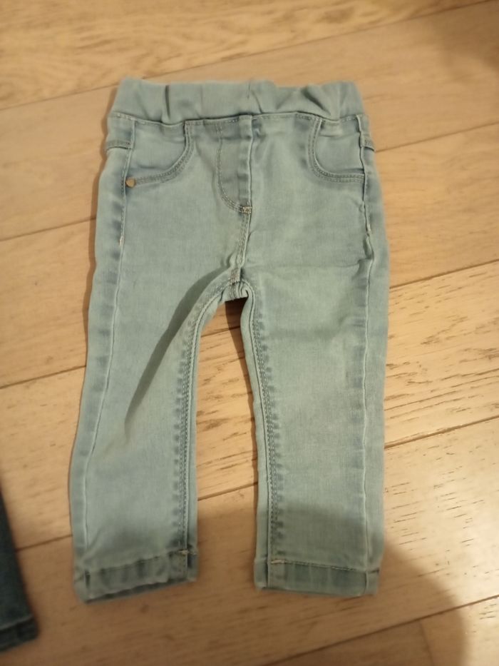 Lot de trois jeans 12mois - photo numéro 3