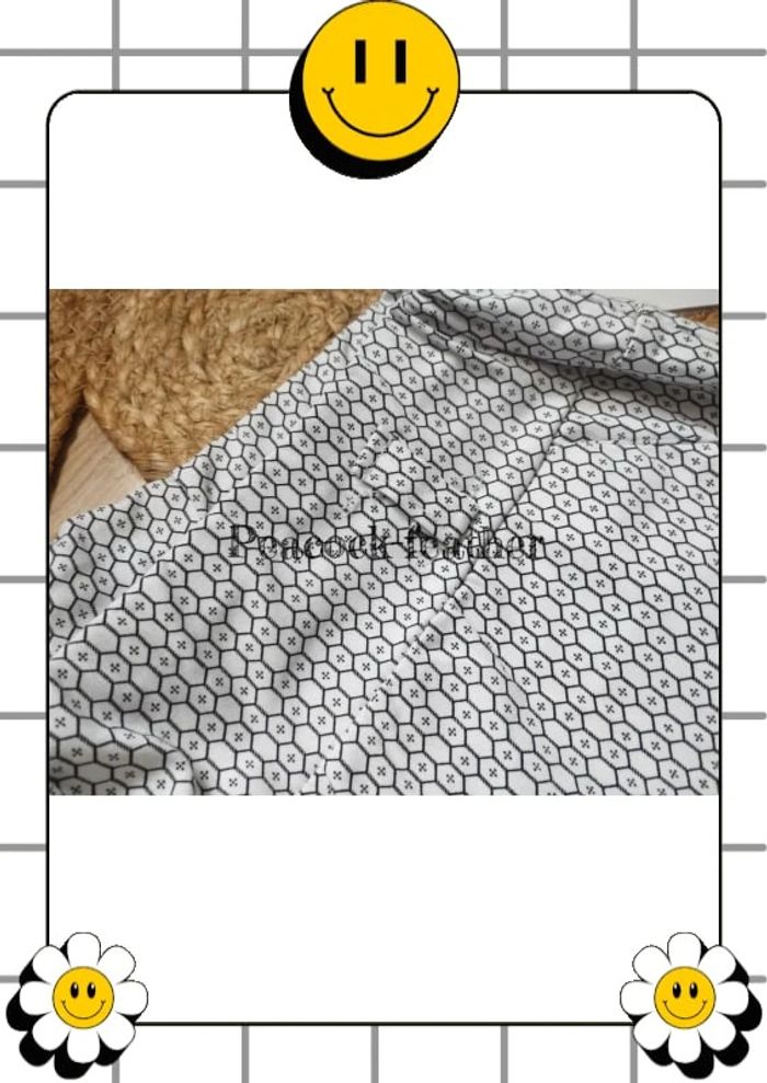 Pantalon blanc imprimé neuf 46 - photo numéro 5
