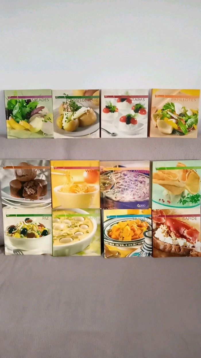 Collection saep tout simplement 12 livres de cuisine🥣