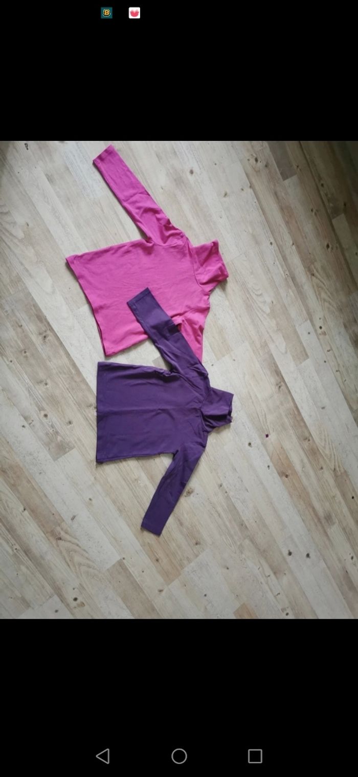 T-shirts à col ML 2-3ans