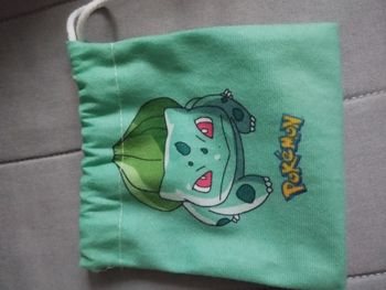 Sac porte monnaie pokémon vert