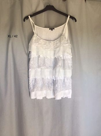 Débardeur à froufrous