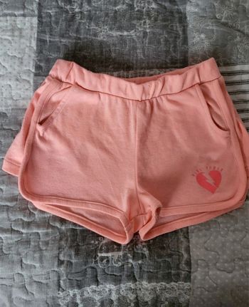 Short orange corail 5 ans
