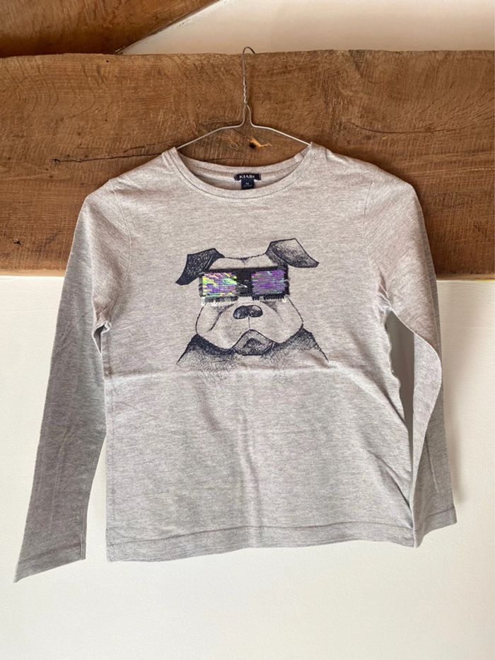 Tee shirt manche longue - photo numéro 2