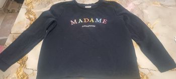 Pull " madame amoureuse " cache cache taille M