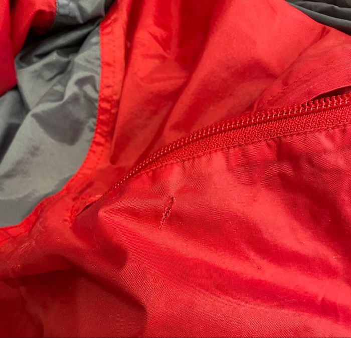 Veste Polaire Coupe-Vent Rouge garçon taille 6 ans Domyos décathlon - photo numéro 10