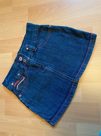 Jupe en jeans Vinyl Fraise Taille 6 ans