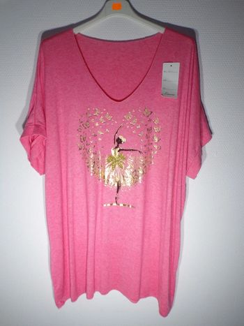 Pull "danseuse" femme taille unique (46-54)- Neuf avec étiquette- laura