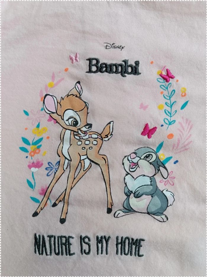 🔸T-shirt Bambi Rose – Disney Baby 18 Mois🔸 - photo numéro 4