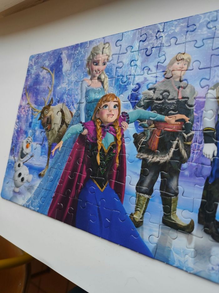 Puzzle reine des neiges 104 pièces - photo numéro 2