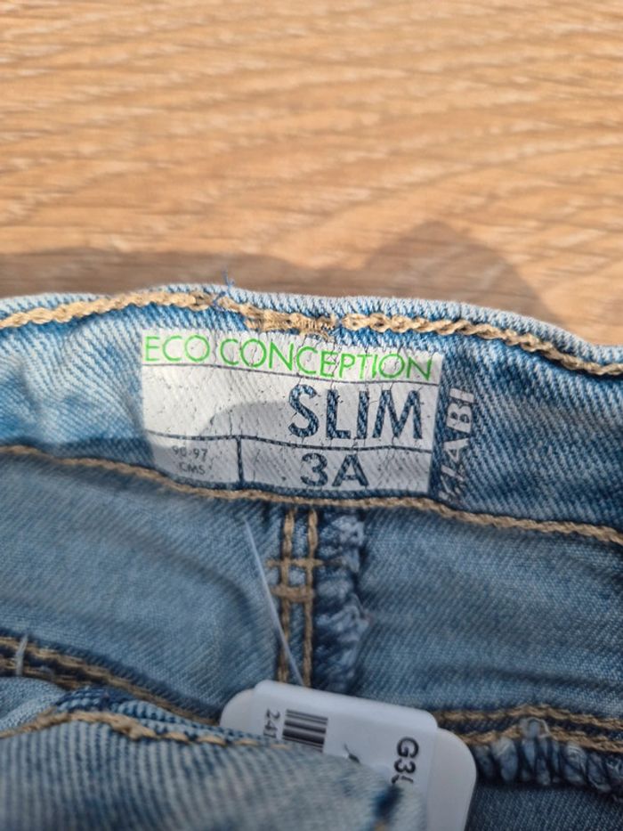 Jean slim Kiabi à boutons - photo numéro 2