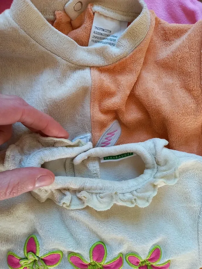 Lot 5 pyjamas bébé 6 mois - photo numéro 5