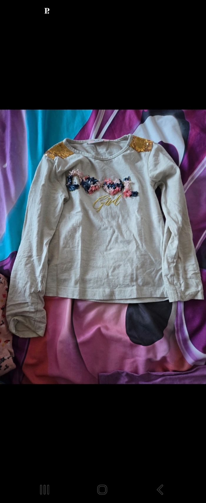 Tee-shirt fille 8 ans