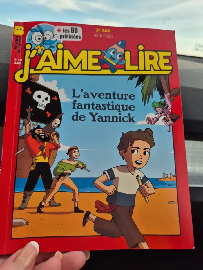 J'aime lire août 2025