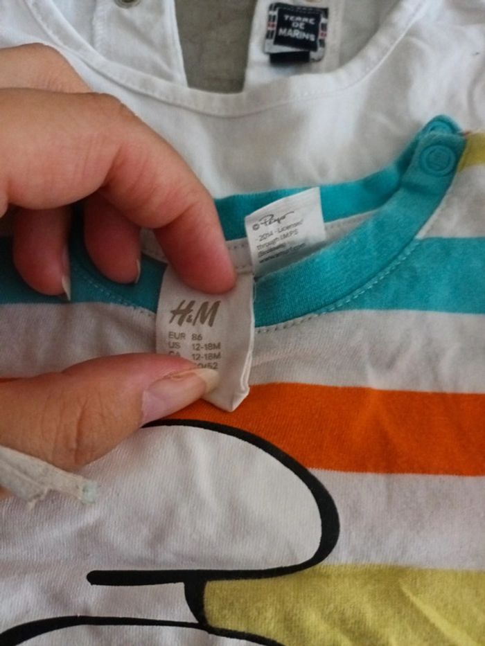 Tshirt fond blanc 18m - photo numéro 6