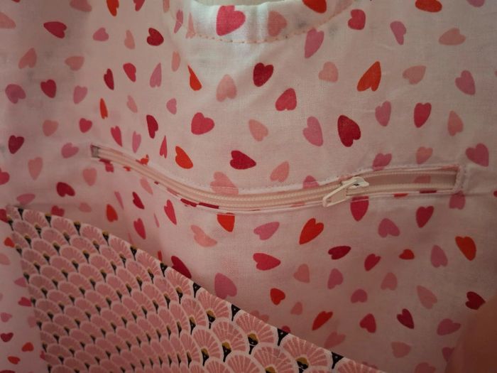Sac rose fait-maison - photo numéro 7