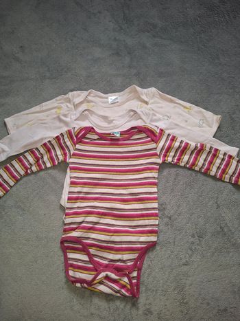 Lot de 3 bodies 23 mois