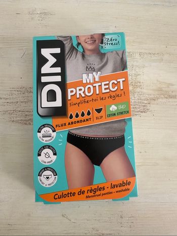 1 culotte de règles lavable 12 ans