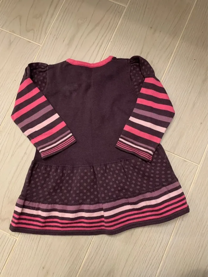 Ensemble robe hiver fille 12m Terre de marins - photo numéro 2