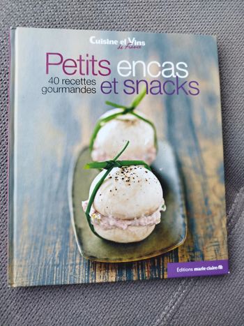 Livre petits encas et snacks