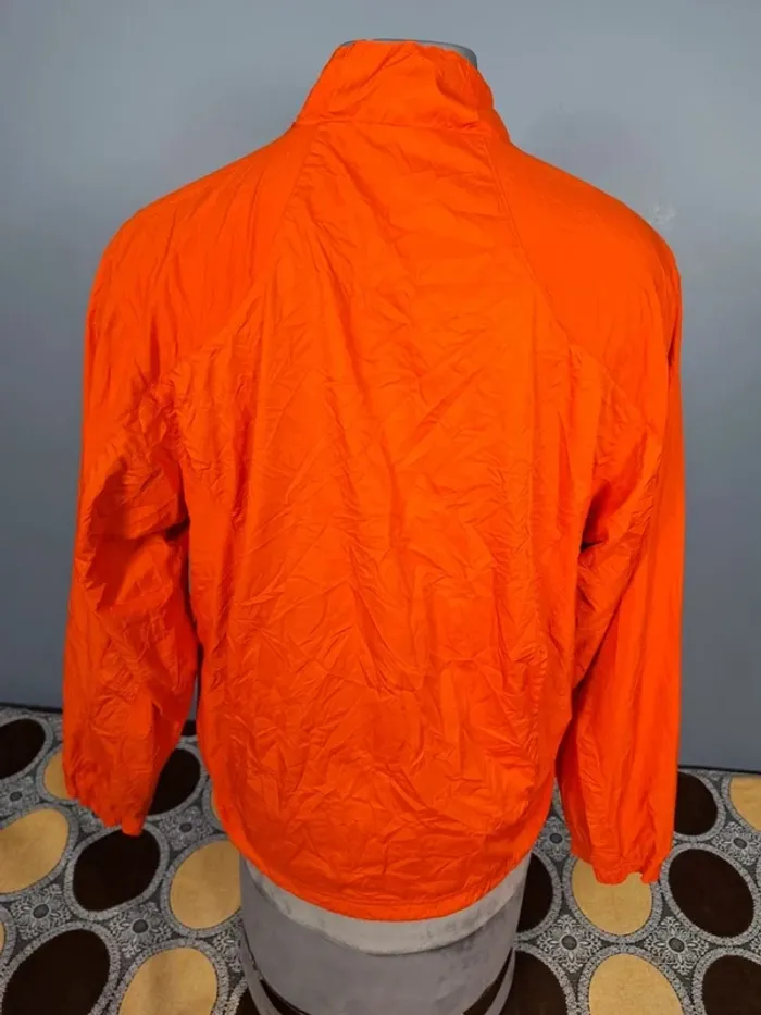 veste imperméable vintage Adidas - orange homme taille M - brodé (399) - photo numéro 7
