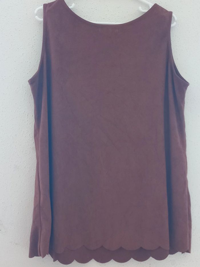 Debardeur marron Taille : 46 - photo numéro 7