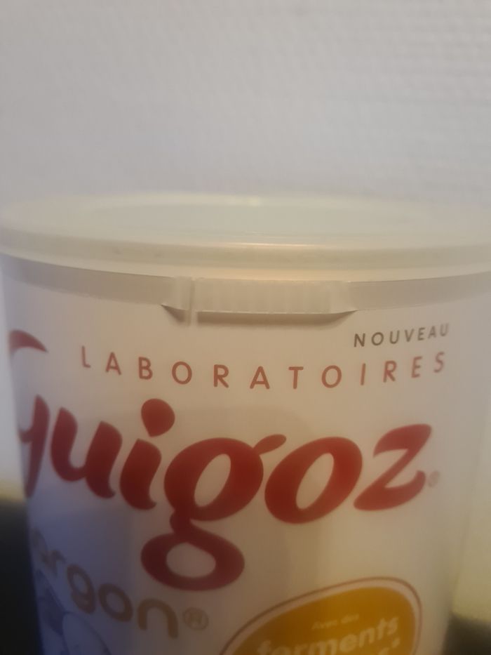 Boîte de lait guigoz pelargon 3eme age NEUVE - photo numéro 2