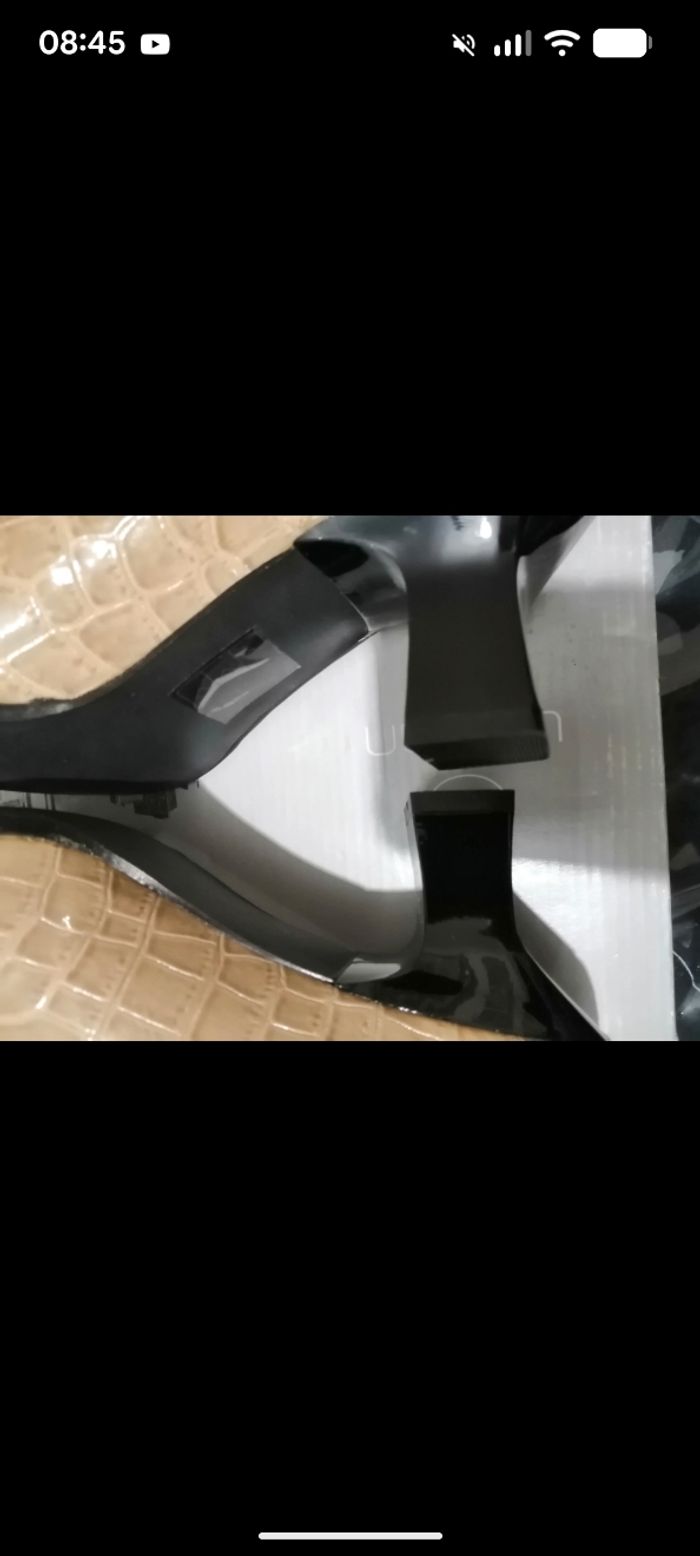 Jolie paire d'escarpins vintage Prentiss beige effet croco. Taille 40 - photo numéro 5