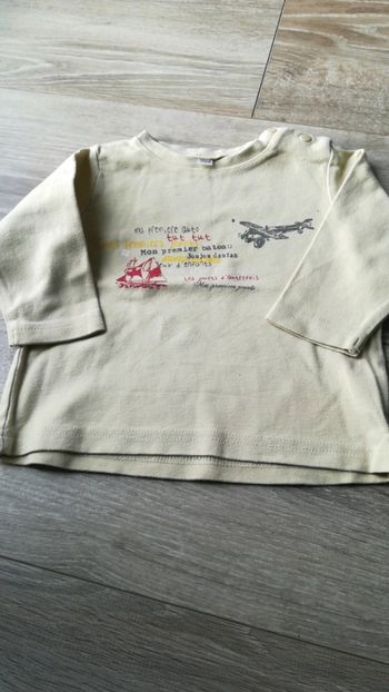 Tee shirt manches longues 12 mois