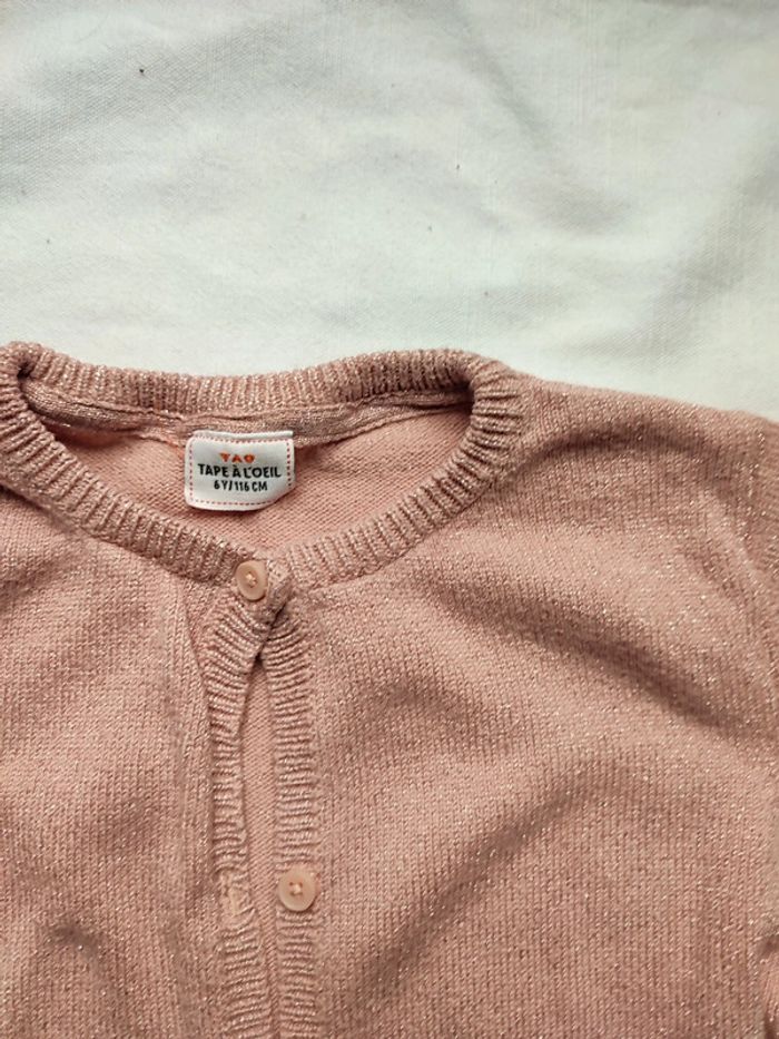 Gilet scintillant pailletté 6 ans - photo numéro 2