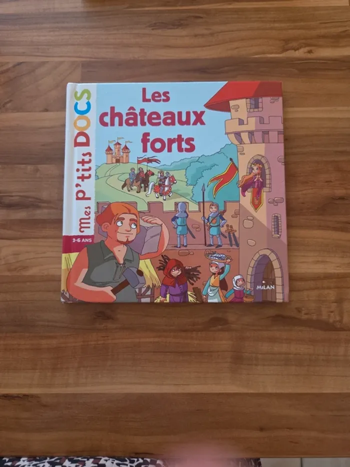 Livre Mes p'tit docs les chevaliers