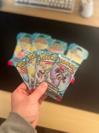 Artset Pokémon Écarlate et Violet Aventures Ensemble EV9
