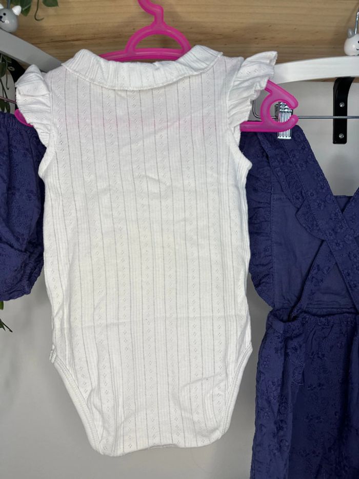 Ensemble robe body et bloomer SM 24mois - photo numéro 5