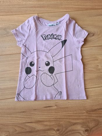 Tshirt pikachu 4ans