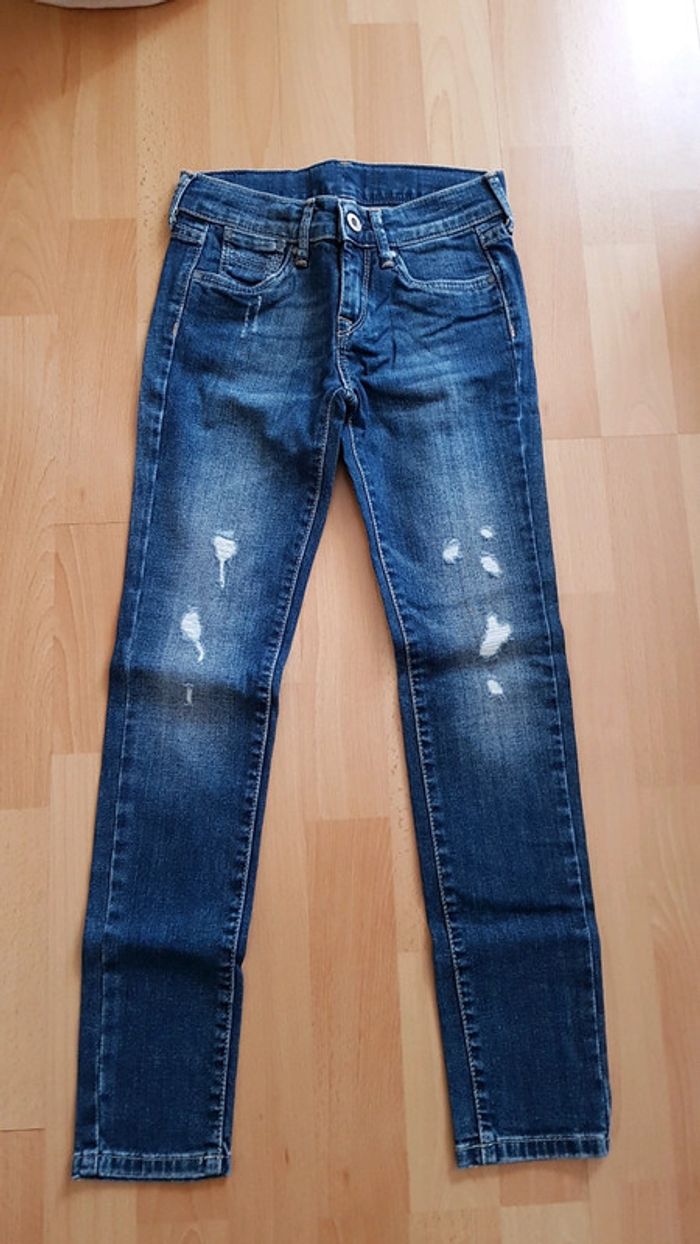 Jean skinny pixlette pepe jeans 8ans neuf