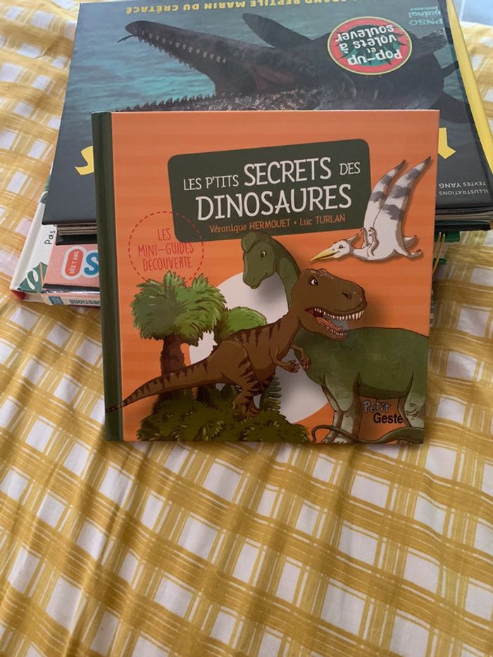 Livre "Les p'tits secrets des dinosaures" / Petit geste