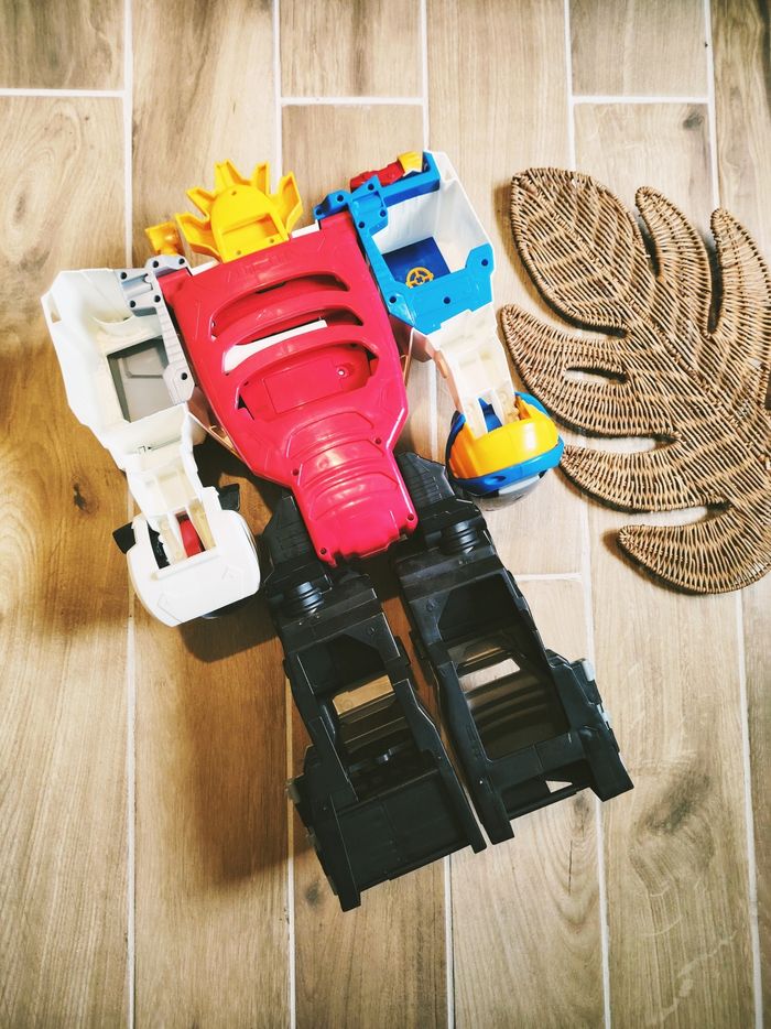 📢 Power rangers beast morphers Megazord transformable électronique sons et lumière marque hasbro - photo numéro 4