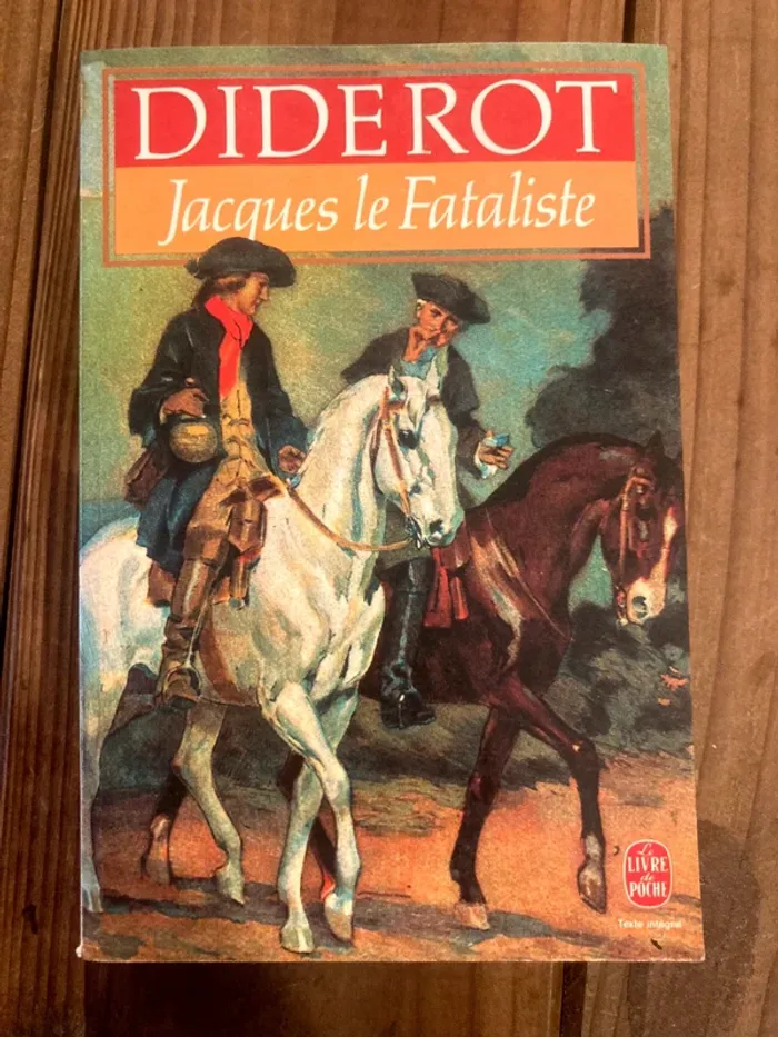 Livre Jacques le Fataliste