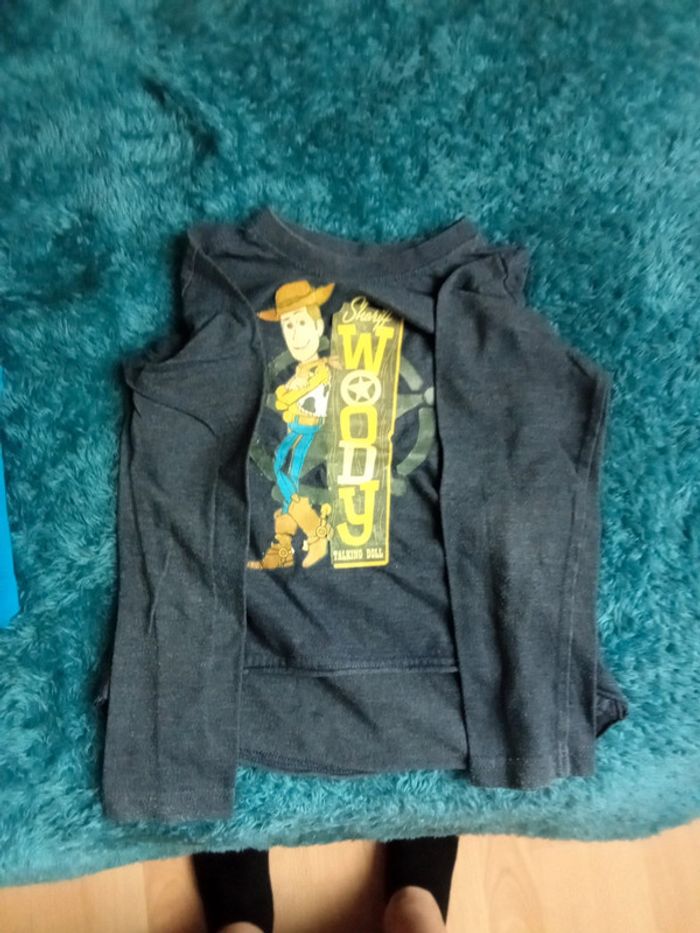 Tee shirt manche longue Woody Disney 6 ans