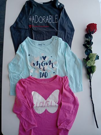 Lot de 3 t-shirts 24 mois