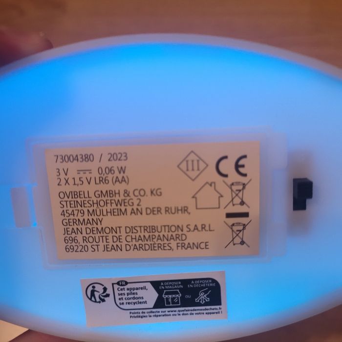 lampe veilleuse - photo numéro 2