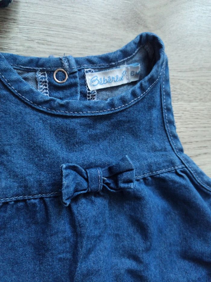 Robe en jean 6 mois - photo numéro 2