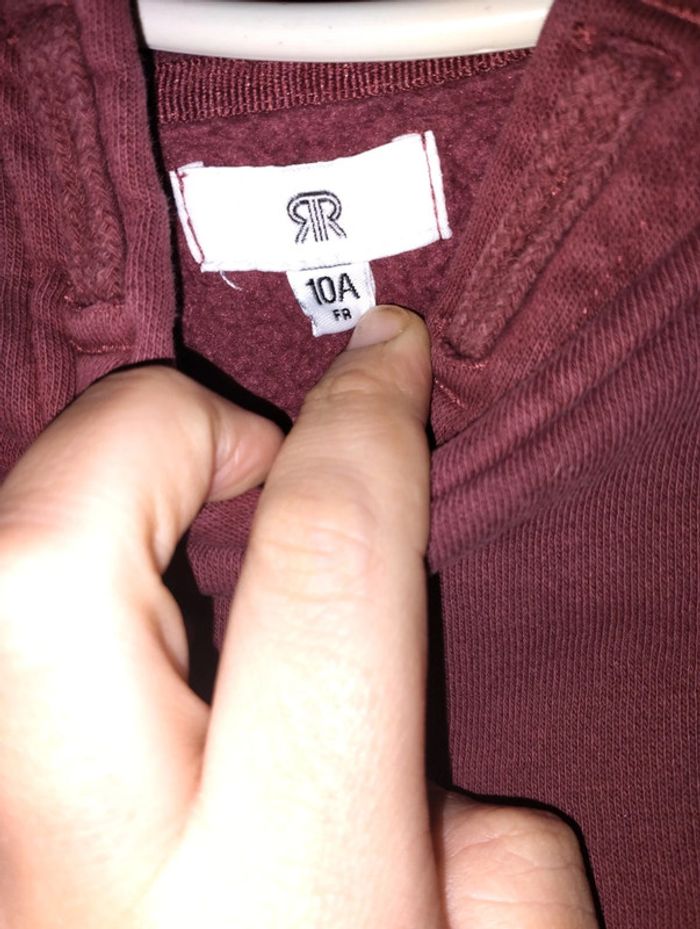 Sweat à capuche 10 ans - photo numéro 2